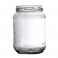 Pot verre rond 390 ml frise alvéolée 500 g miel TO70